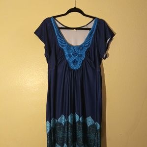 One World Blue Dress